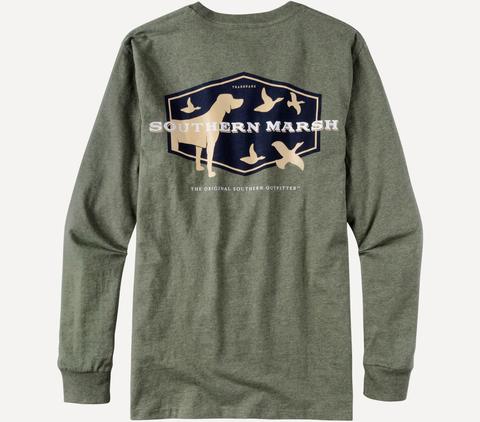 Southern Marsh 'Hunting Dog' Pocket Tee