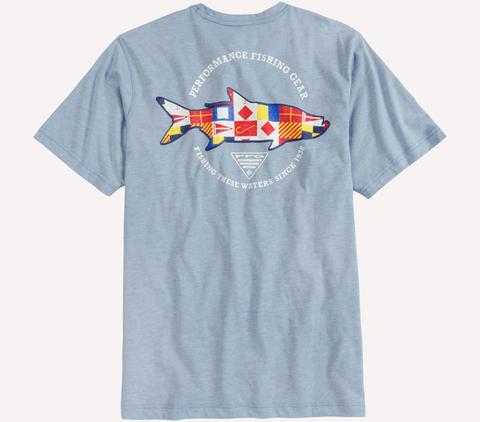 Columbia PFG Dockside 'Tarpon' Tee